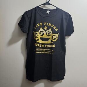 Five Finger Death Punch - Women's 2014 Tour T-shirt - Large